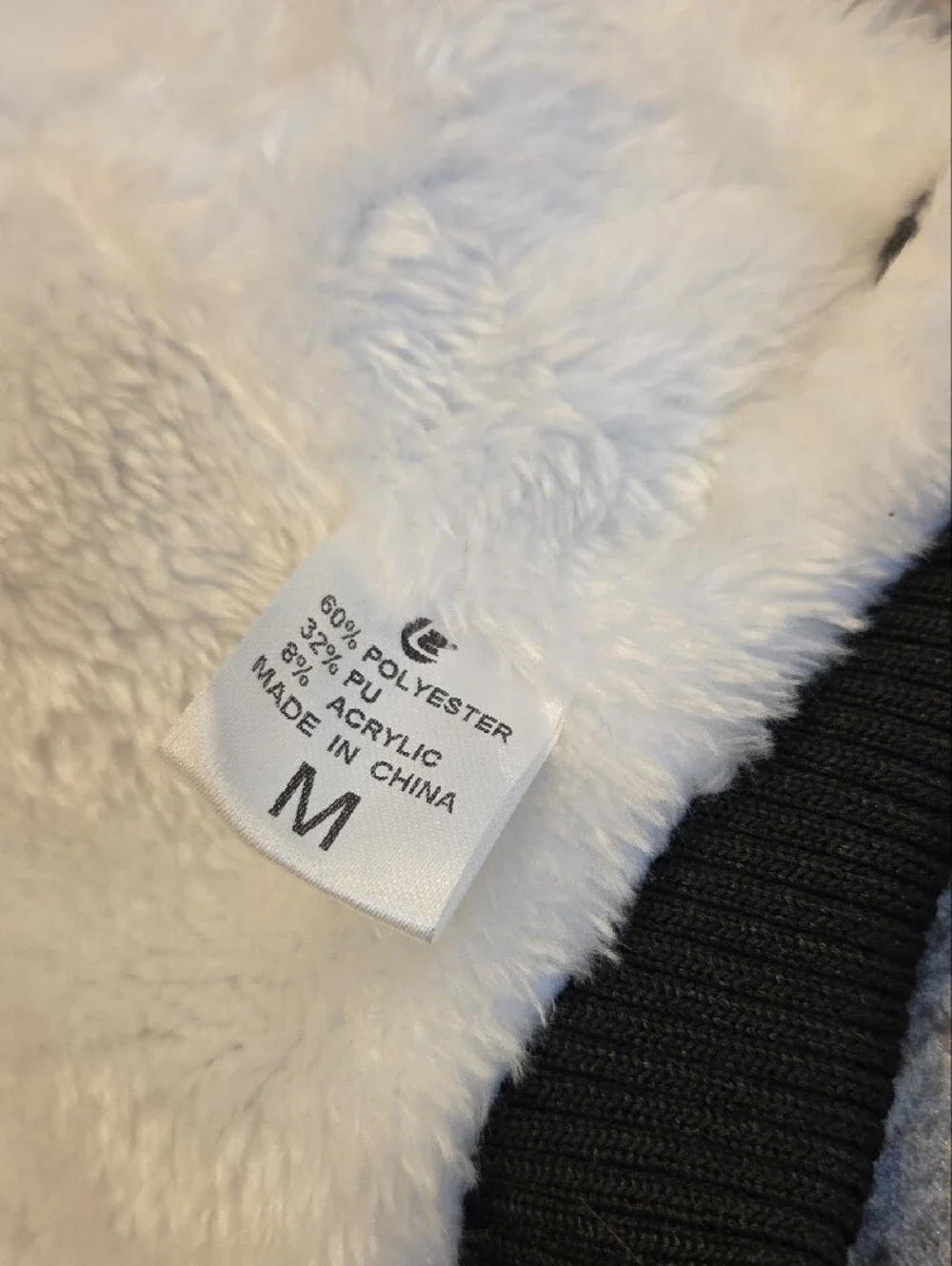 Dogs Faux Fur-Trim Hooded Jacket - Black with Tan Fur
